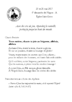 Chants Saint-Léon21 mai 2017