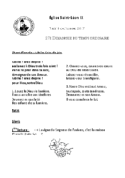 Chants Saint-Léon8 octobre 2017