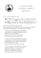 Chants Saint-Léon25 février 2018