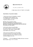 Chants Saint-Léon1er juillet 2018