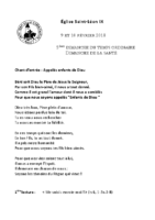 Chants Saint-Léon10 février 2019