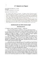Homélie du 25 mai 2019