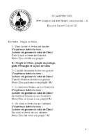 Chants Saint-Léon26 janvier 2020