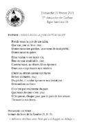 Chants Saint-Léon21 février 2021