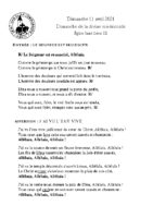 Chants Saint-Léon11 avril 2021