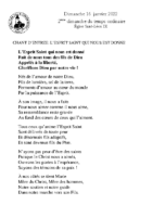 Chants Saint-Léon16 janvier 2022
