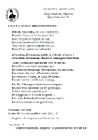 Chants Saint-Léon7 janvier 2024Épiphanie