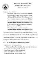 Chants Saint-LéonLe Christ-Roi24 novembre 2024