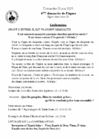 Chants Saint-Léon25 mai 2025Confirmations