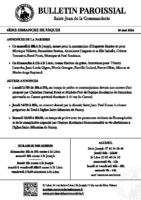 Annonces du10 mai 2026