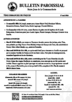 Annonces du17 mai 2026