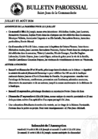 Annonces du5 juillet 2026