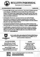Annonces du4 octobre 2026